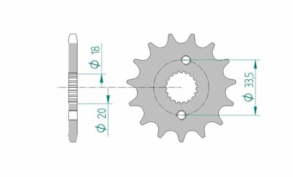 AFAM Stål Standard Framdrev 20211 - 420