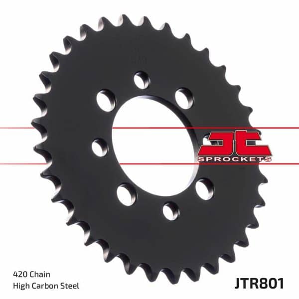 JT SPROCKETS Stål Standard Bakdrev 801 - 420