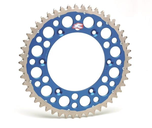 RENTHAL Twinring Aluminium Ultralätt Självrengörande Hårdanodiserad Bakdrev 1500 - 520