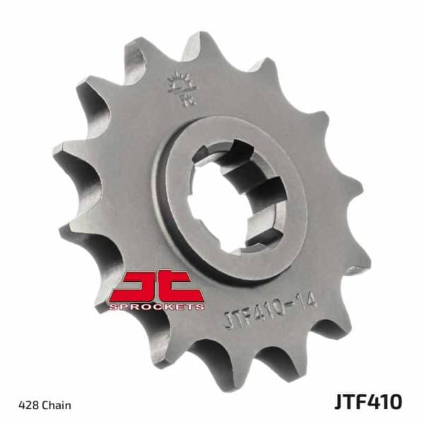 JT SPROCKETS Stål Standard Framdrev 410 - 428