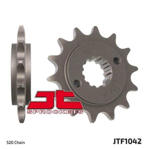 JT SPROCKETS Stål Standard Framdrev 1042 - 520