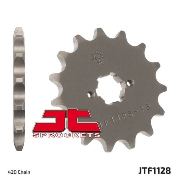 JT SPROCKETS Stål Standard Framdrev 1128 - 420