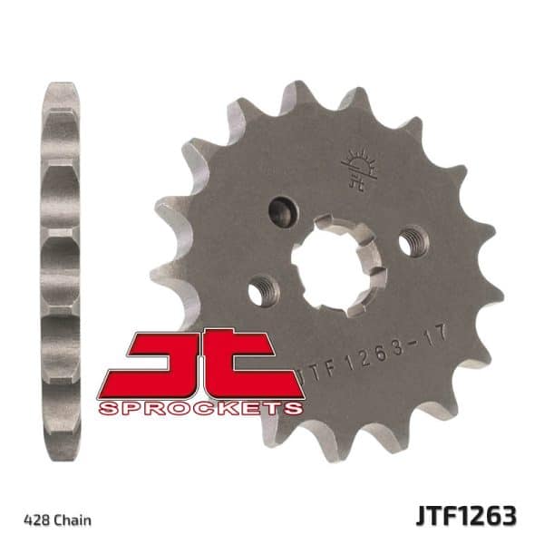 JT SPROCKETS Stål Standard Framdrev 1263 - 428