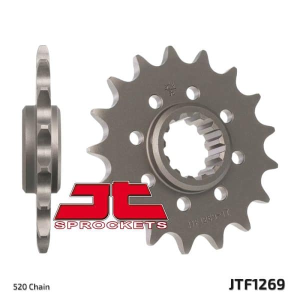 JT SPROCKETS Stål Standard Framdrev 1269 - 520