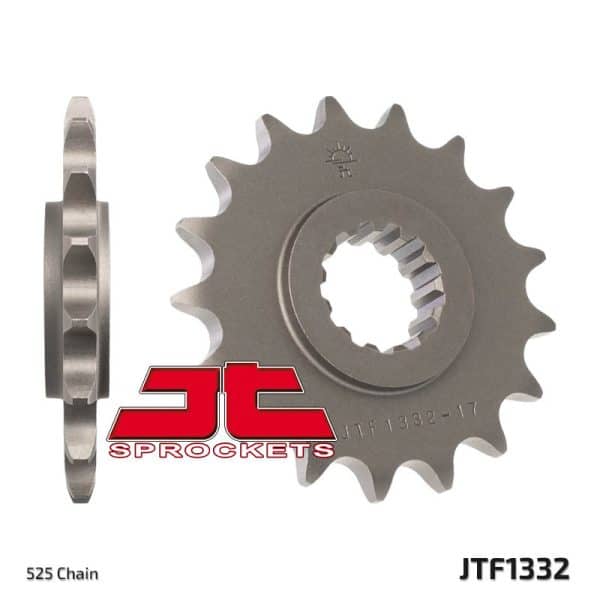 JT SPROCKETS Stål Standard Framdrev 1332 - 525