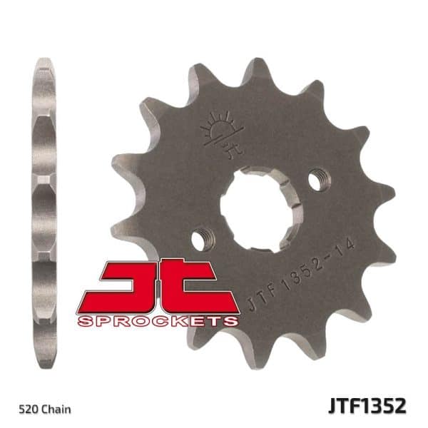 JT SPROCKETS Stål Standard Framdrev 1352 - 520