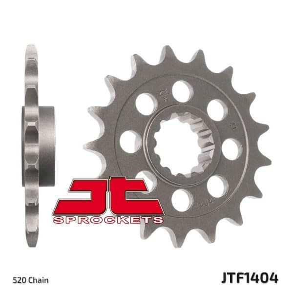 JT SPROCKETS Stål Standard Framdrev 1404 - 520