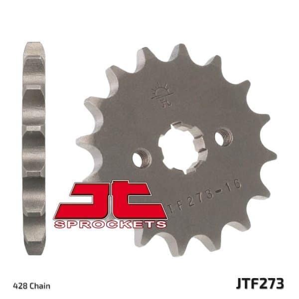 JT SPROCKETS Stål Standard Framdrev 273 - 428