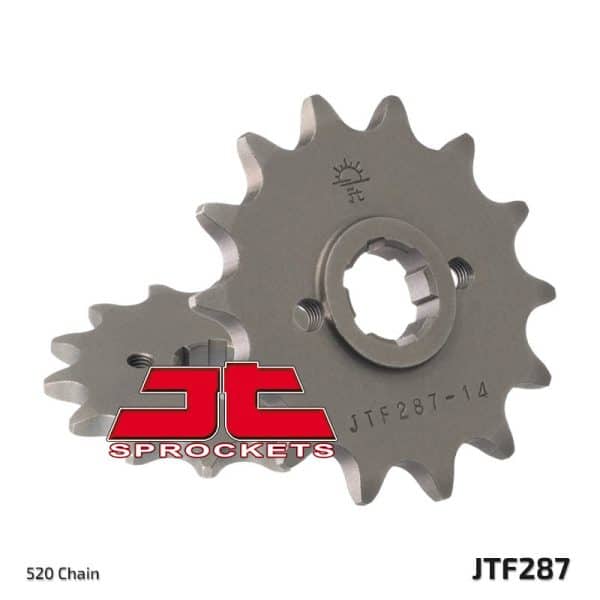 JT SPROCKETS Stål Standard Framdrev 287 - 520