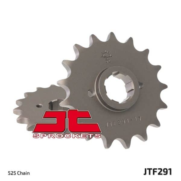 JT SPROCKETS Stål Standard Framdrev 291 - 525