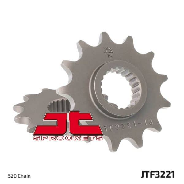 JT SPROCKETS Stål Standard Framdrev 3221 - 520