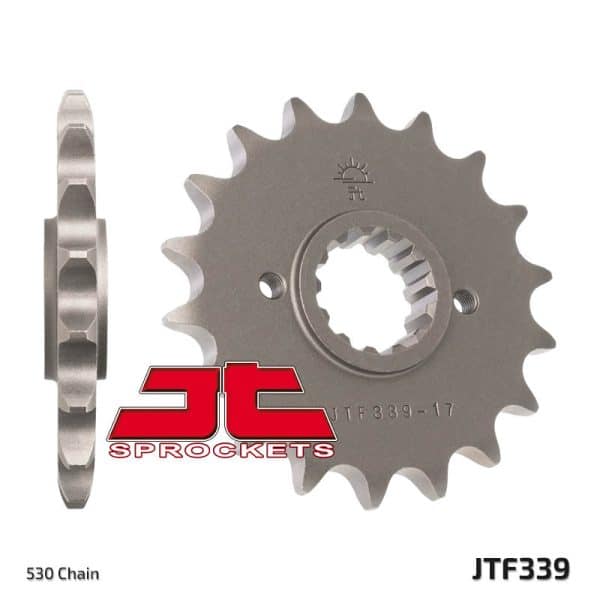 JT SPROCKETS Stål Standard Framdrev 339 - 530