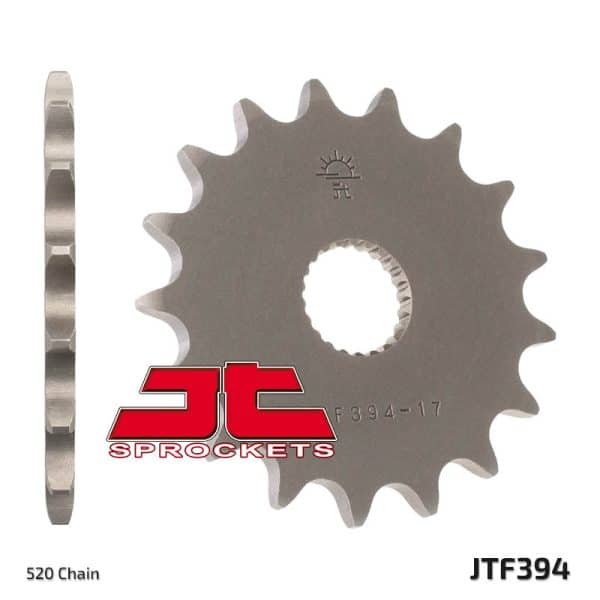 JT SPROCKETS Stål Standard Framdrev 394 - 520
