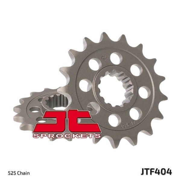 JT SPROCKETS Stål Standard Framdrev 404 - 525