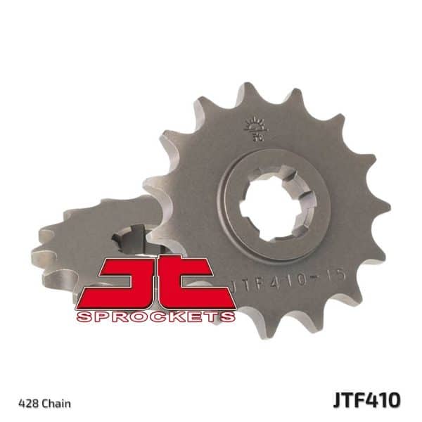 JT SPROCKETS Stål Standard Framdrev 410 - 428