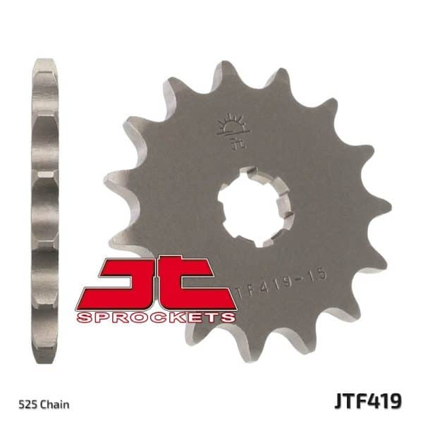 JT SPROCKETS Stål Standard Framdrev 419 - 525