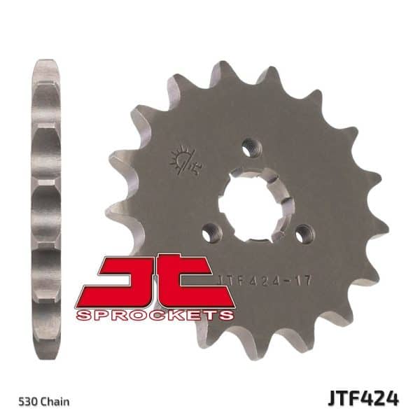 JT SPROCKETS Stål Standard Framdrev 424 - 530