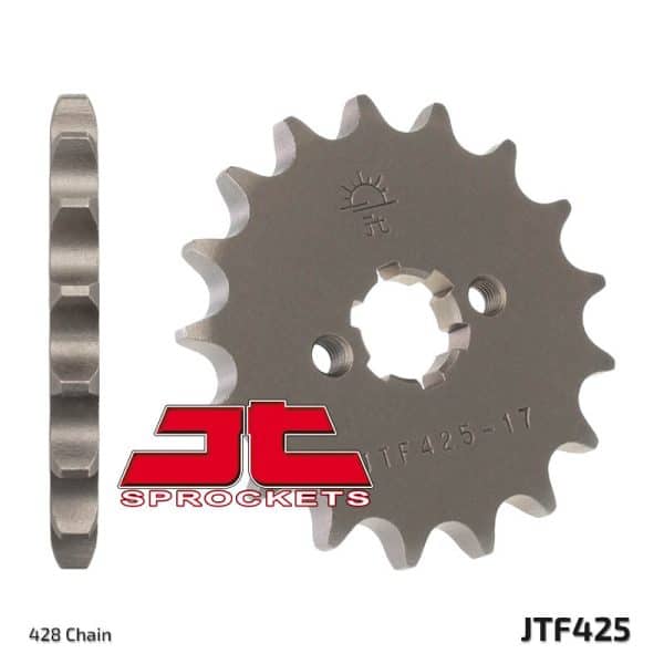JT SPROCKETS Stål Standard Framdrev 425 - 428