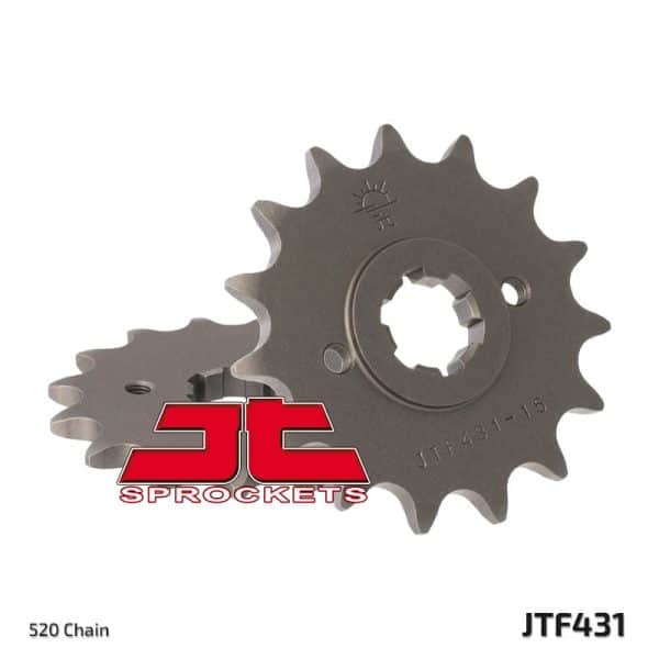 JT SPROCKETS Stål Standard Framdrev 431 - 520