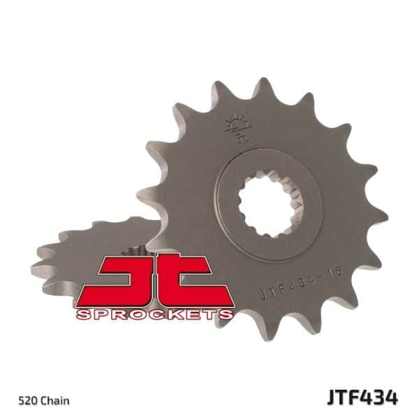 JT SPROCKETS Stål Standard Framdrev 434 - 520