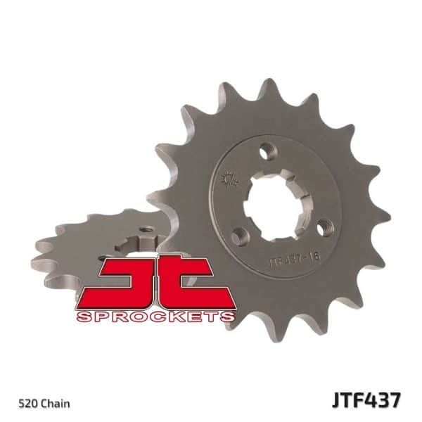 JT SPROCKETS Stål Standard Framdrev 437 - 520