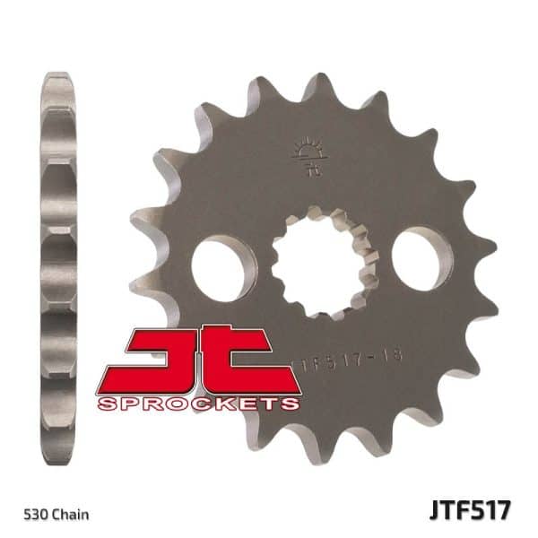 JT SPROCKETS Stål Standard Framdrev 517 - 530