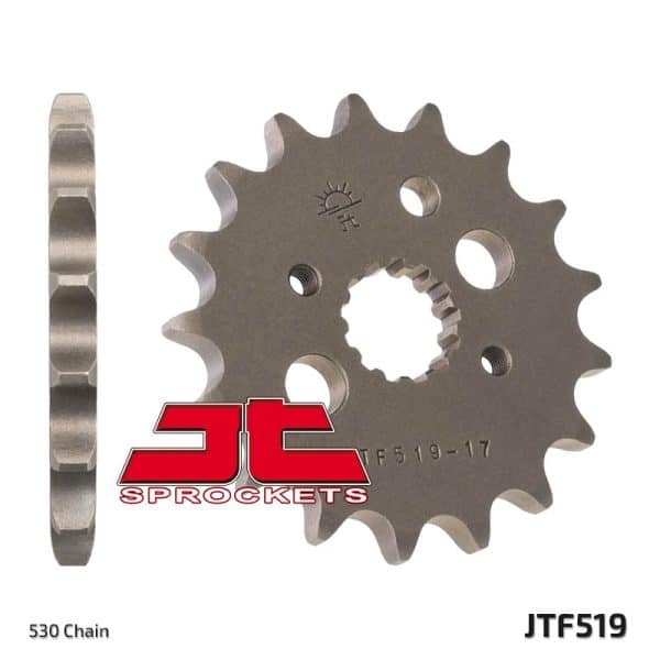 JT SPROCKETS Stål Standard Framdrev 519 - 530