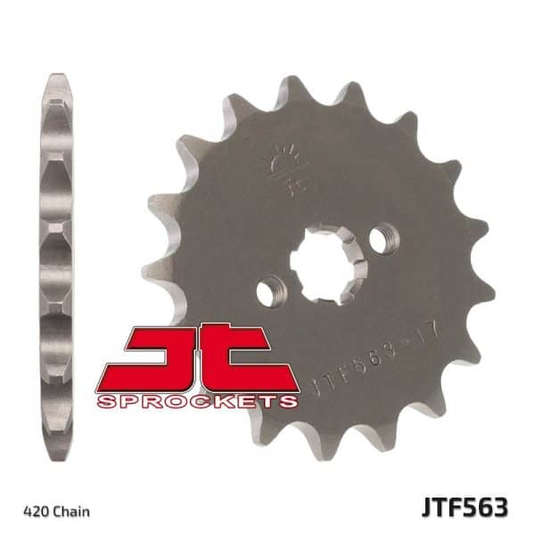 JT SPROCKETS Stål Standard Framdrev 563 - 420