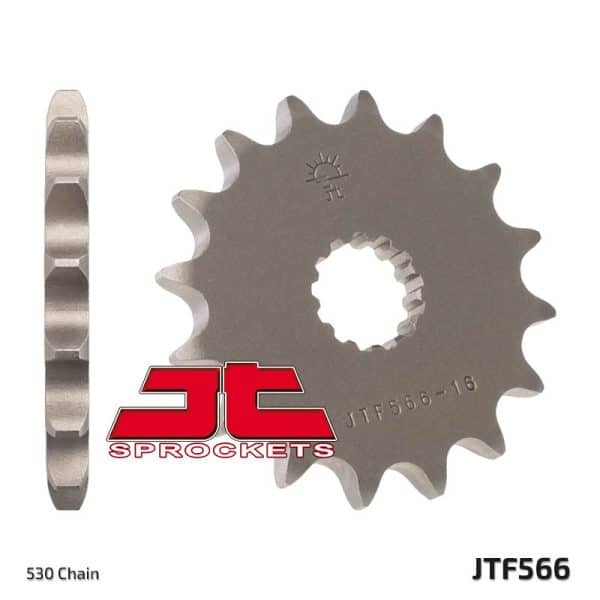 JT SPROCKETS Stål Standard Framdrev 566 - 530