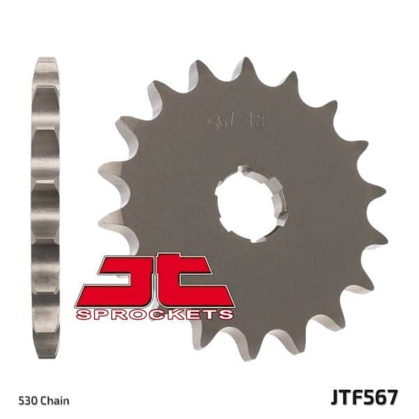 JT SPROCKETS Stål Standard Framdrev 567 - 530