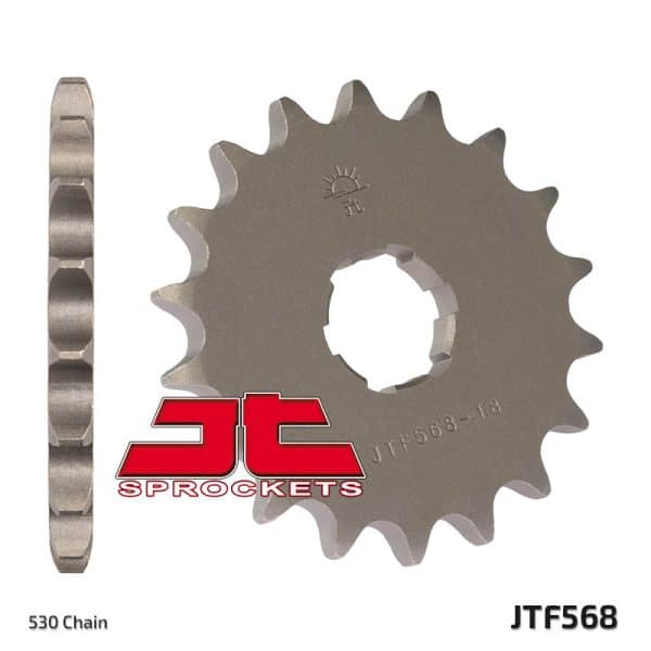 JT SPROCKETS Stål Standard Framdrev 568 - 530