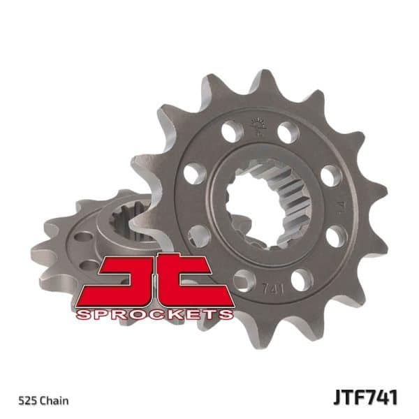 JT SPROCKETS Stål Standard Framdrev 741 - 525