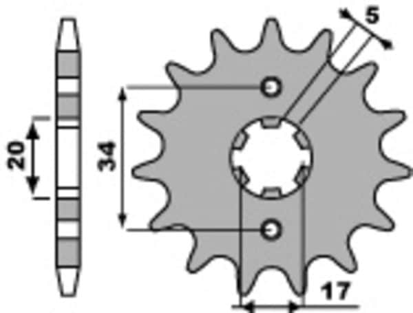 PBR Stål Standard Framdrev 2037 - 428