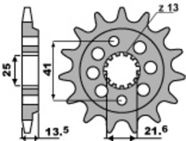 PBR Stål Standard Framdrev 2099 - 520