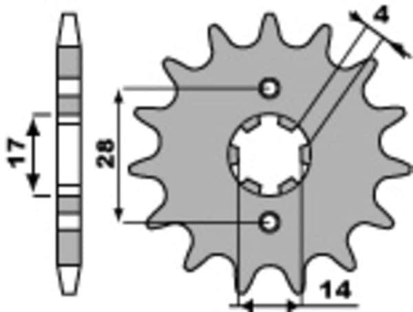 PBR Stål Standard Framdrev 2118 - 428