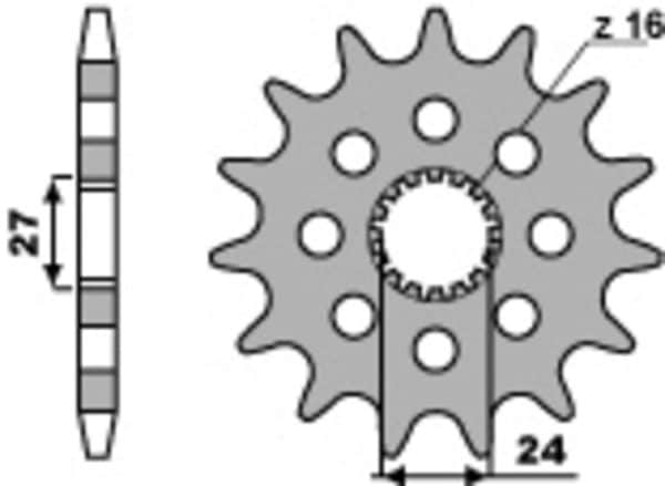 PBR Stål Standard Framdrev 2190 - 530