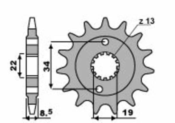 PBR Stål Standard Framdrev 2276 - 520