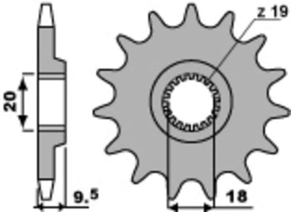 PBR Stål Standard Framdrev 333 - 520
