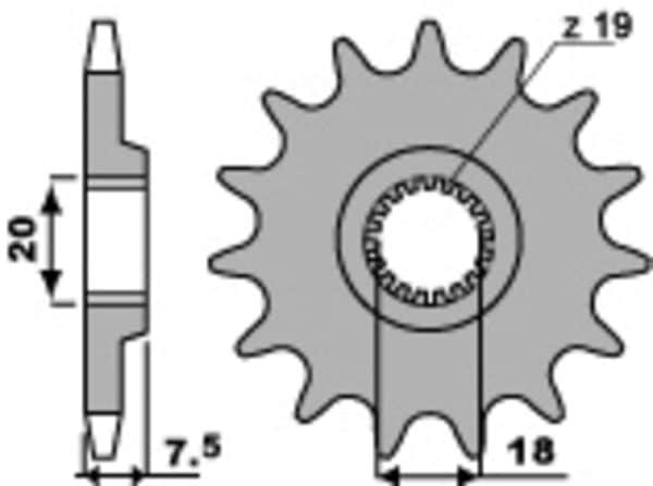PBR Stål Standard Framdrev 340 - 520