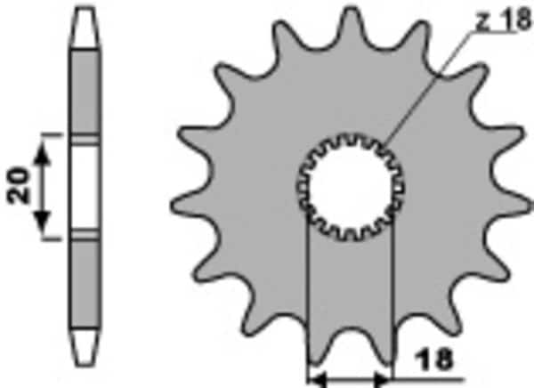 PBR Stål Standard Framdrev 426 - 428