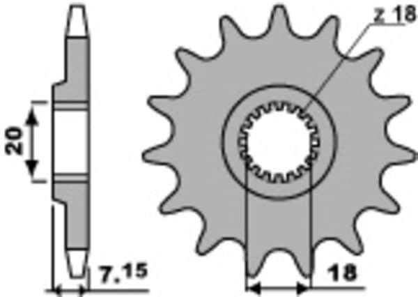 PBR Stål Standard Framdrev 432 - 520