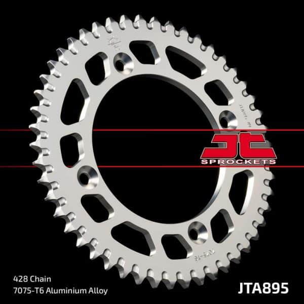 JT SPROCKETS Aluminium Ultralätt Självrengörande Bakdrev 895 - 428
