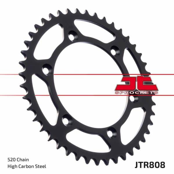 JT SPROCKETS Stål Standard Bakdrev 808 - 520
