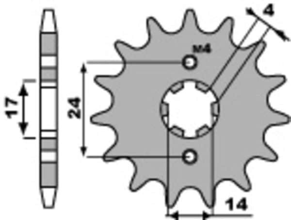 PBR Stål Standard Framdrev 2153 - 420